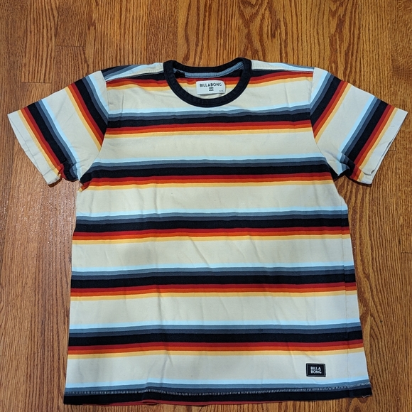 Teen/older boy XL Billabong striped T-shirt tee. Soft cotton. - Picture 1 of 3